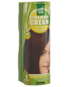 HENNA PLUS COLOUR CREAM 4.03 MOCCA BRAUN