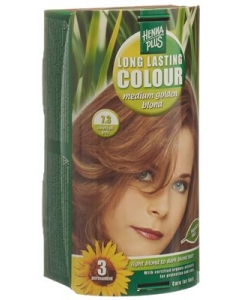 HENNA PLUS LONG LAST COLOUR 7.3 MITTEL G
