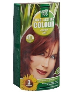 HENNA PLUS LONG LAST COLOUR 7.46 COPPER