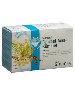 SIDROGA Fenchel Anis Kümmel 20 Btl 2 g