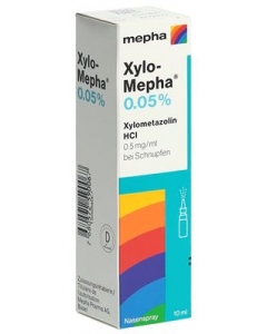 XYLO Mepha Dosierspray 0.05 % Kind Fl 10