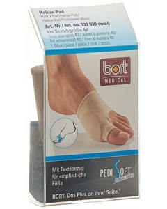 BORT PEDISOFT TEXLINE HALLUX PAD S
