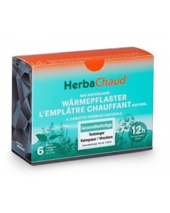 HERBACHAUD Wärmepflaster 19x7cm 6 Stk
