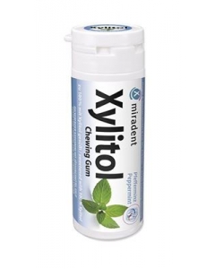 MIRADENT Xylitol Kaugummi Mint 30 Stk