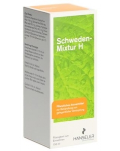 SCHWEDEN-MIXTUR H LÖS (D) 150 ML