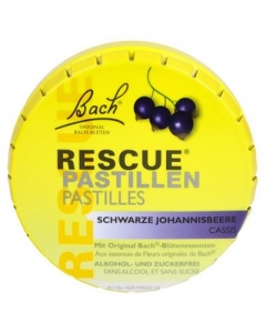 RESCUE PASTILLEN BLACKCURRANT 50 G