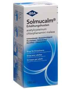 SOLMUCALM Erkältungshusten Sirup Erw Fl