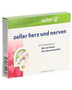 ZELLER HERZ UND NERVEN FILMTABL 20 STK
