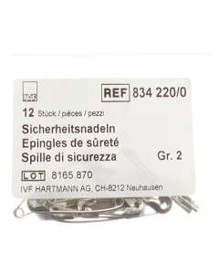 IVF SICHERHEITSNADELN GR2 38MM BTL 12 ST