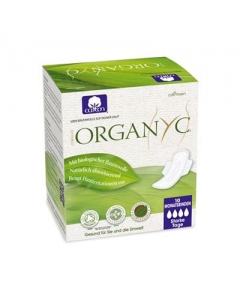 ORGANYC Monatsbinden mit Flügel High Flo