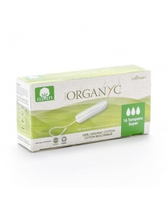 ORGANYC TAMPONS SUPER 16 STK