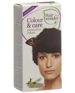HENNA HAIRWONDER COLOUR & CARE 3 DUNKELB