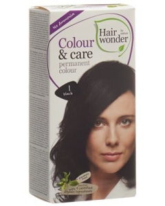 HENNA HAIRWONDER COLOUR & CARE 1 SCHWARZ