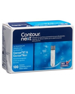 CONTOUR NEXT SENSOREN 100 STK