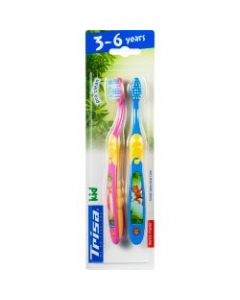 TRISA KINDERZAHNBÜRSTE KID DUO 2 STK