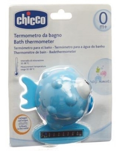CHICCO Badethermometer Globe Fish light