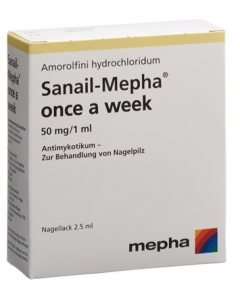 SANAIL MEPHA ONCE A WEEK NAGELLACK 50 MG
