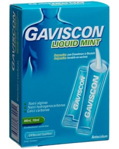 GAVISCON Liquid mint Susp in Beuteln 24
