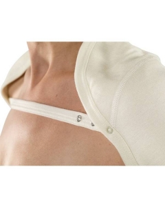 EUSANA SCHULTERWÄRMER L IVOIRE MIT TRÄGE