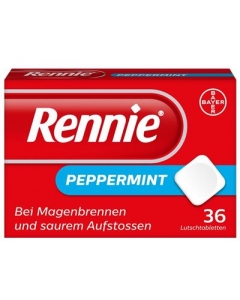 RENNIE Peppermint Lutschtabl 36 Stk