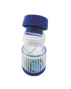 SUNDO TABLETTENMÖRSER SCHRAUBDECKEL BLAU