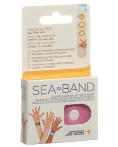 SEA-BAND AKUPRESSURBAND KINDER PINK 1 PA