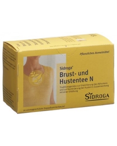 SIDROGA Brust- und Hustentee N 20 Btl 2