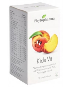 PHYTOPHARMA Kids Vit Lutschtabl 10 Vit&Z