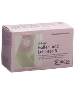 SIDROGA Gallen- und Lebertee N 20 Btl 2
