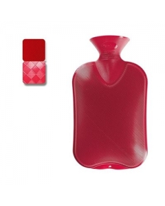 FASHY Wärmflasche 2l Halblamelle cranber