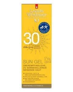 WIDMER SUN GEL LSF30 O PARF (#) 100 ML