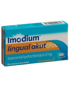 IMODIUM LINGUAL AKUT SCHMELZTABL 2 MG 12