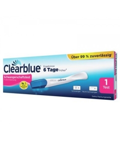 CLEARBLUE SCHWANGERSCHAFTSTEST FRÜHE ERK
