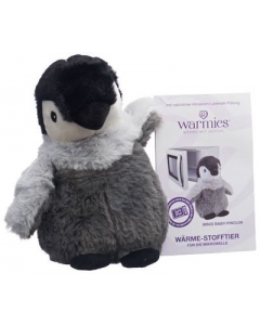 WARMIES Minis WÃ¤rme-Stofftier Baby-Pingu