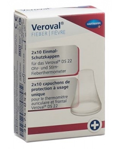 VEROVAL EINMAL SCHUTZKAPPEN 20 STK
