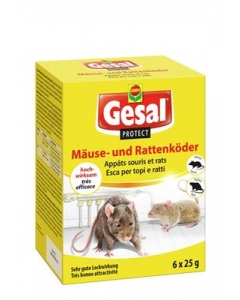 GESAL PROTECT Mäuse- und Rattenköder 6 x