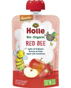 HOLLE RED BEE POUCHY APFEL ERDBEERE 100