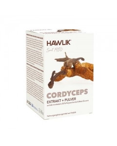 HAWLIK Cordyceps Extrakt + Pulver Kaps 1
