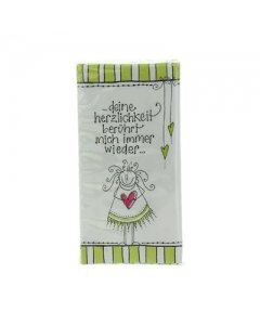 HERBORISTERIA TASCHENTÜCHER PACK HERZLIC