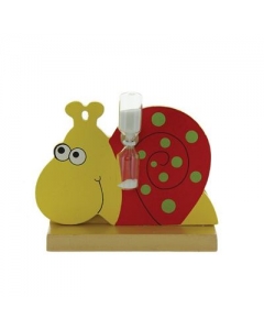 HERBORISTERIA Zahnputz-Uhr aus Holz SCHN