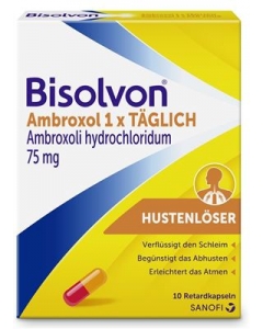 BISOLVON Ambroxol 1xTÄGLICH Ret Kaps 75