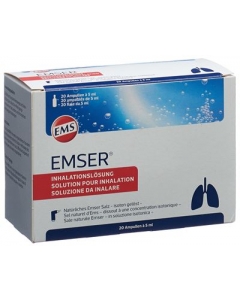 EMSER INHALATIONSLÖSUNG 20 AMP 5 ML