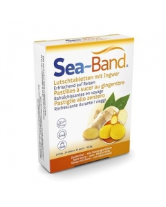 SEA-BAND INGWER LUTSCHTABLETTEN 24 STK