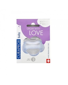 CURAPROX BABY SCHNULLER GR2 HELLBLAU SIN