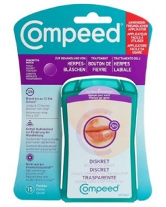 COMPEED HERPESBLÄSCHEN PATCH 15 STK