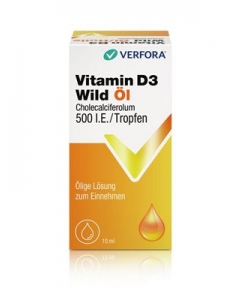 VITAMIN D3 Wild Ã–l 500 IE/Tropfen 10 ml