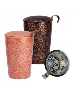 HERBORISTERIA TEETASSE MANDALA MIT SIEB
