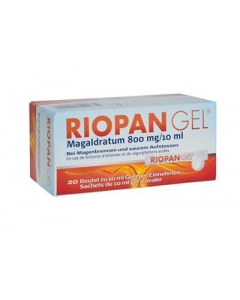 RIOPAN GEL 800 MG 20 BTL 10 ML
