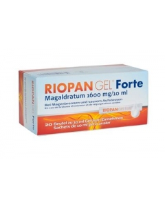 RIOPAN GEL Forte 1600 mg 20 Btl 10 ml