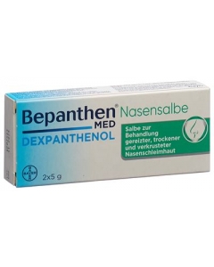 BEPANTHEN MED Nasensalbe 50 mg/g 2 Tb 5